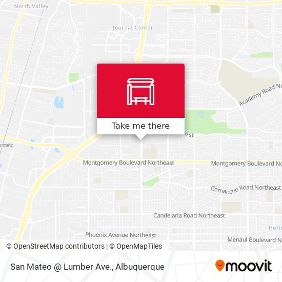 San Mateo @ Lumber Ave. map