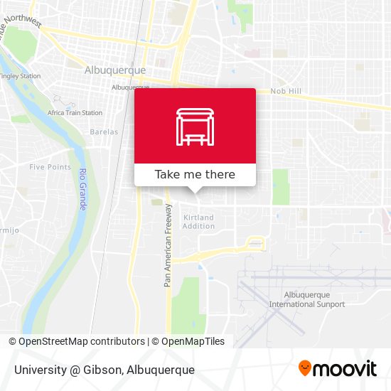 University @ Gibson map