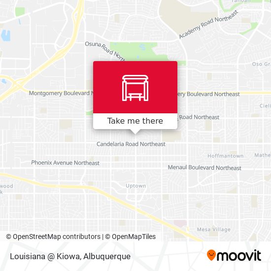 Louisiana @ Kiowa map