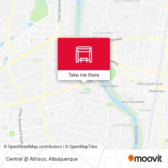 Mapa de Central @ Atrisco