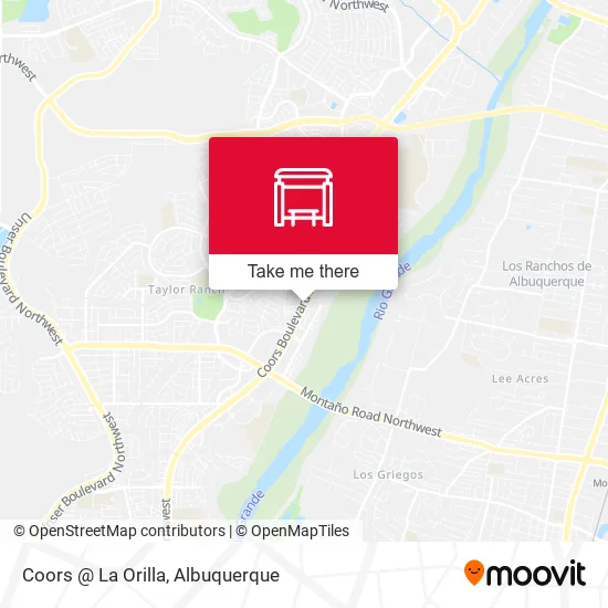 Coors @ La Orilla map