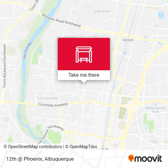 Mapa de 12th @ Phoenix