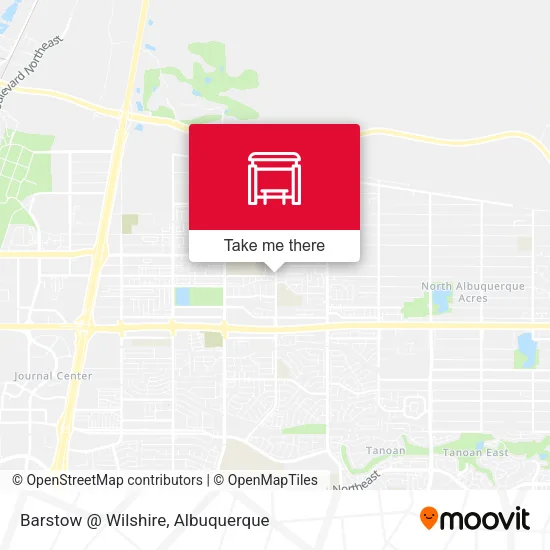 Mapa de Barstow @ Wilshire