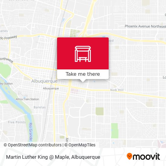 Martin Luther King @  Maple map
