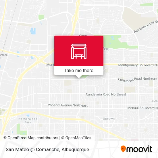 Mapa de San Mateo @ Comanche