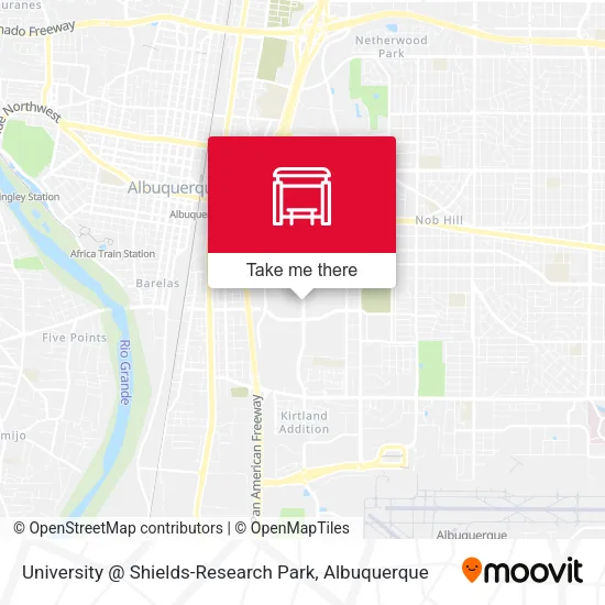 Mapa de University @ Shields-Research Park
