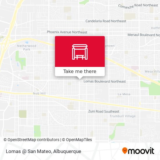 Lomas @ San Mateo map