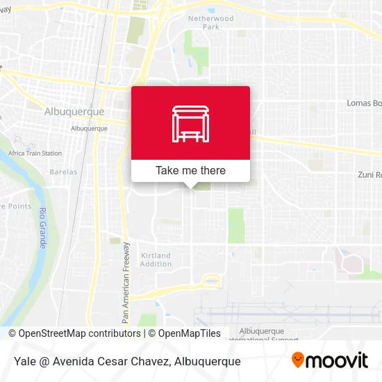 Mapa de Yale @ Avenida Cesar Chavez