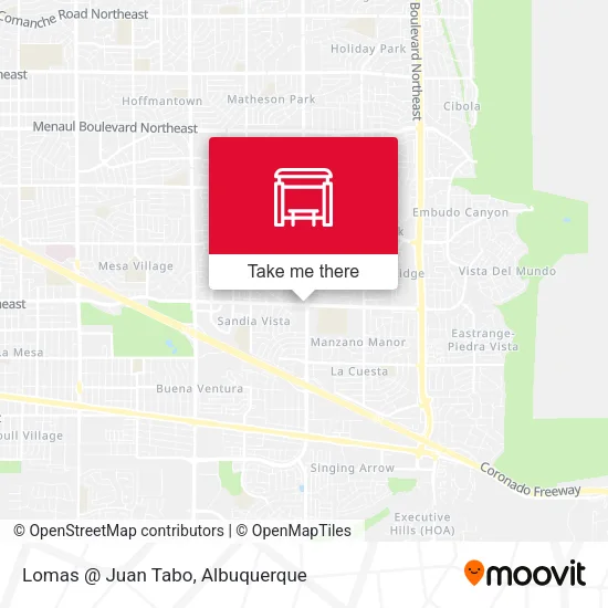 Mapa de Lomas @ Juan Tabo