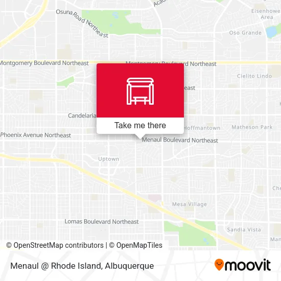 Mapa de Menaul @ Rhode Island
