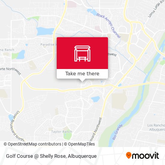 Golf Course @ Shelly Rose map