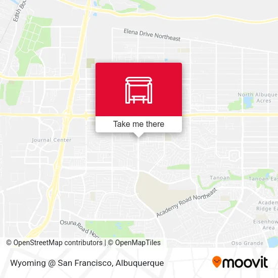 Mapa de Wyoming @ San Francisco