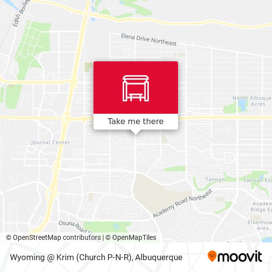 Wyoming @ Krim (Church P-N-R) map