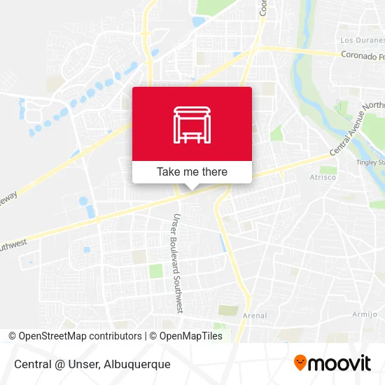 Mapa de Central @ Unser