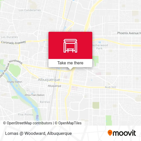 Mapa de Lomas @ Woodward