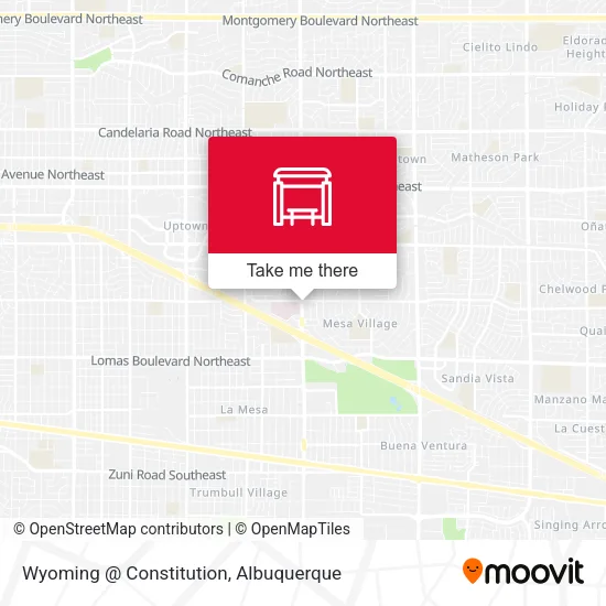 Mapa de Wyoming @ Constitution