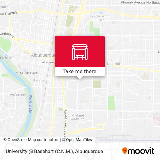 Mapa de University @ Basehart (C.N.M.)