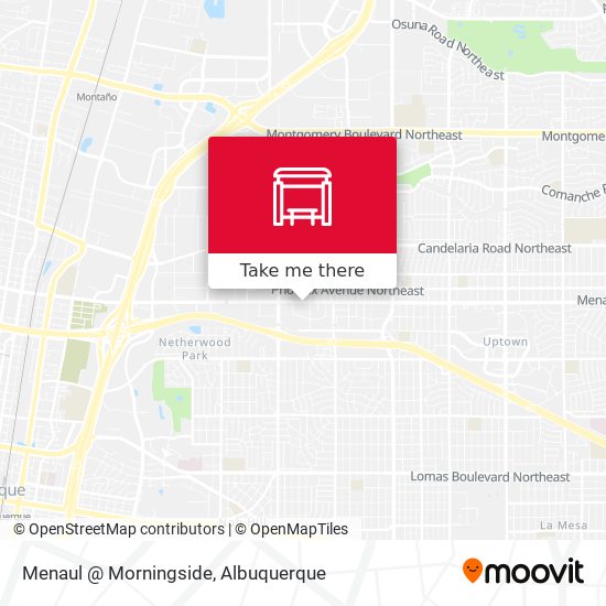 Menaul @ Morningside map