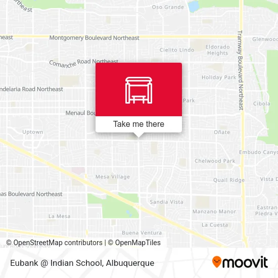 Mapa de Eubank @ Indian School