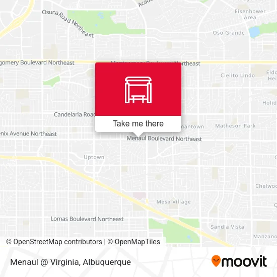Mapa de Menaul @ Virginia