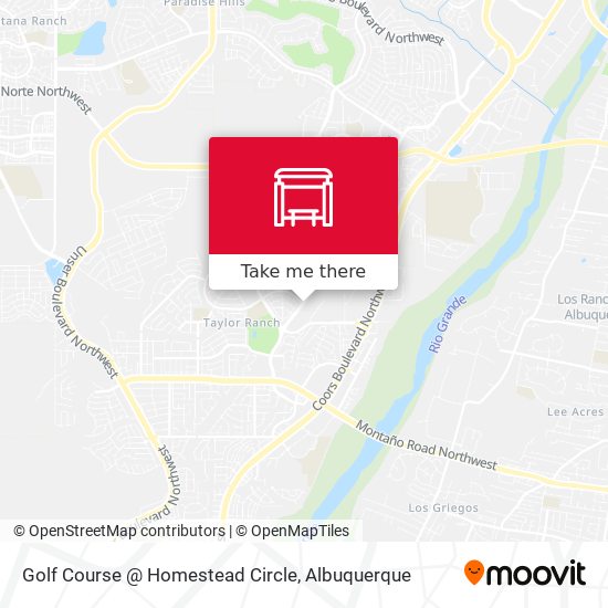 Golf Course @ Homestead Circle map