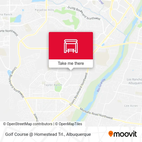 Mapa de Golf Course @ Homestead Trl.