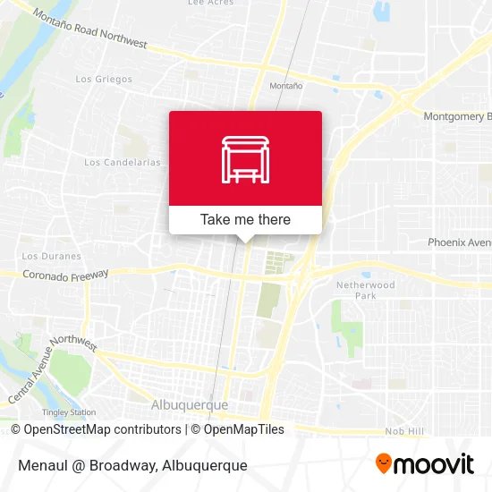 Mapa de Menaul @ Broadway