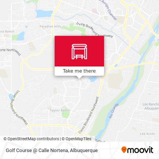Golf Course @ Calle Nortena map