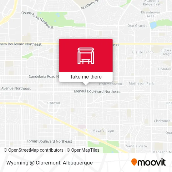Mapa de Wyoming @ Claremont