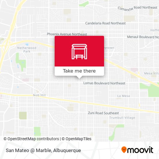 San Mateo @ Marble map