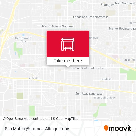 San Mateo @ Lomas map