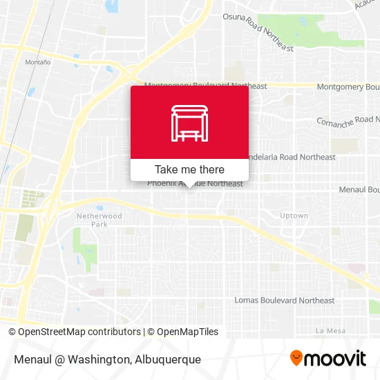 Mapa de Menaul @ Washington