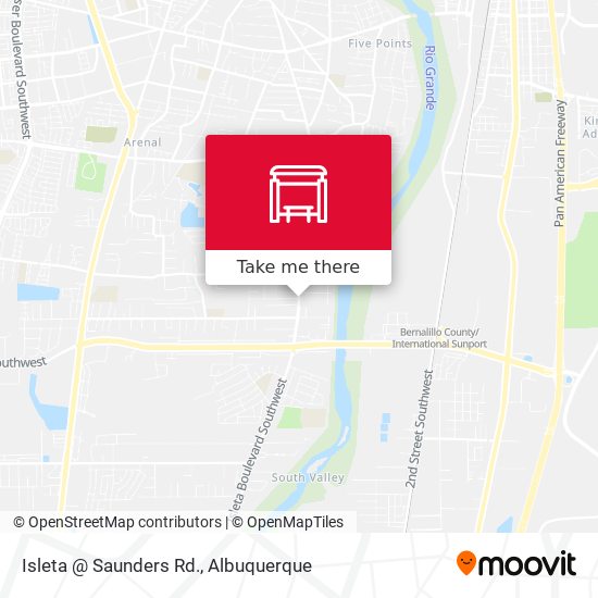 Isleta @ Saunders Rd. map