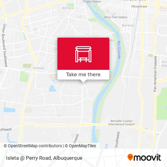 Mapa de Isleta @ Perry Road