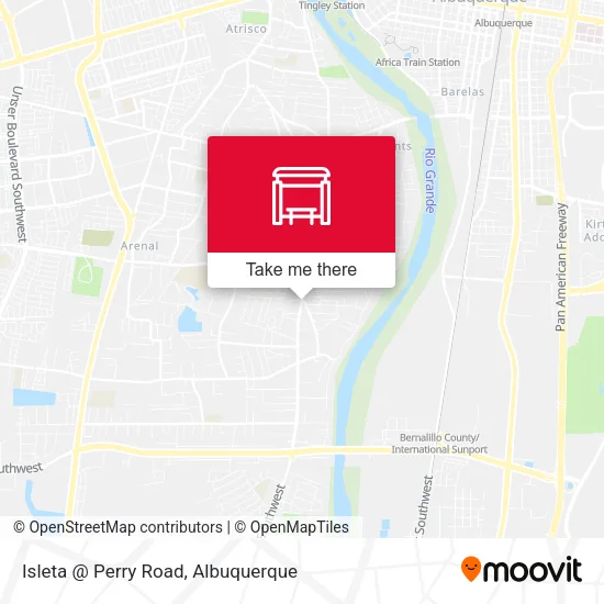 Mapa de Isleta @ Perry Road