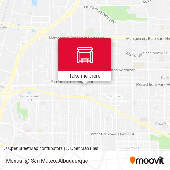 Mapa de Menaul @ San Mateo