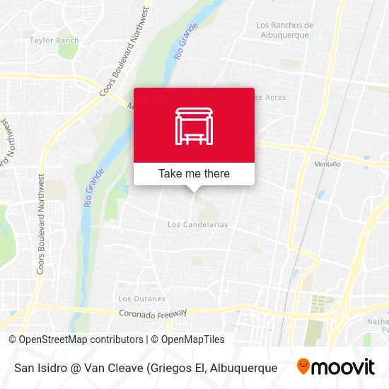 San Isidro @ Van Cleave map