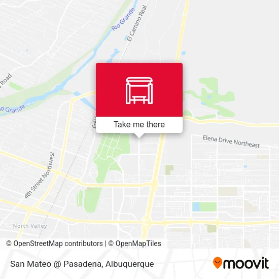 Mapa de San Mateo @ Pasadena