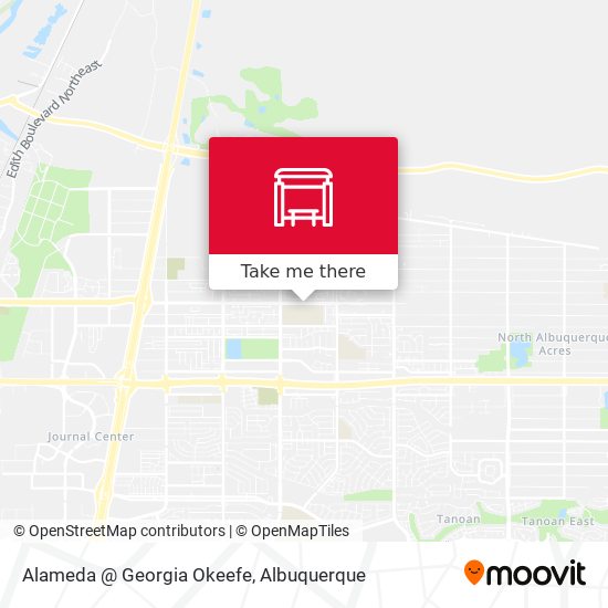 Alameda @ Georgia Okeefe map
