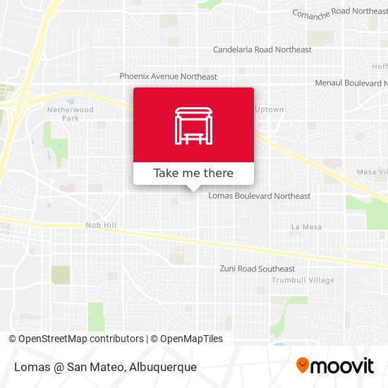 Lomas @ San Mateo map