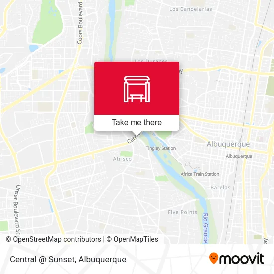 Mapa de Central @ Sunset