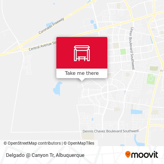 Mapa de Delgado @ Canyon Tr