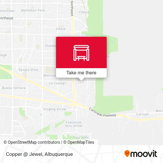 Copper @ Jewel map