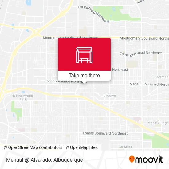 Mapa de Menaul @ Alvarado