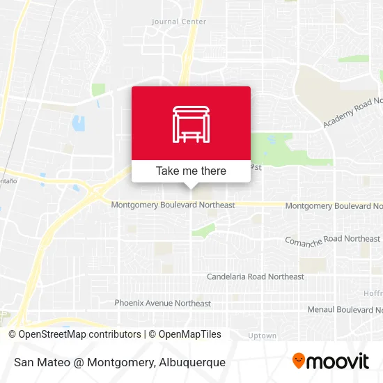Mapa de San Mateo @ Montgomery