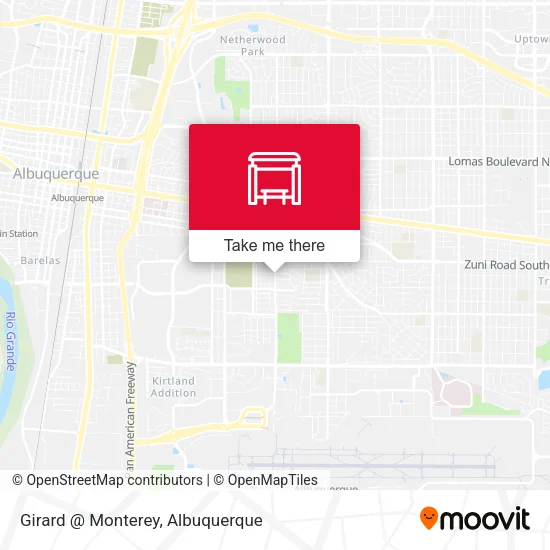 Girard @ Monterey map