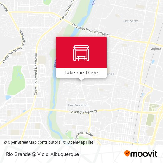 Rio Grande @ Vicic map