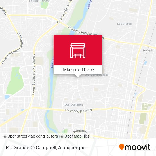 Rio Grande @ Campbell map
