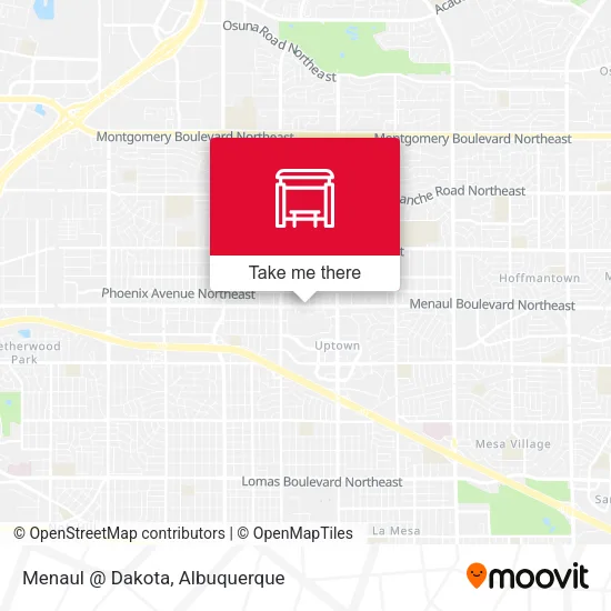 Mapa de Menaul @ Dakota