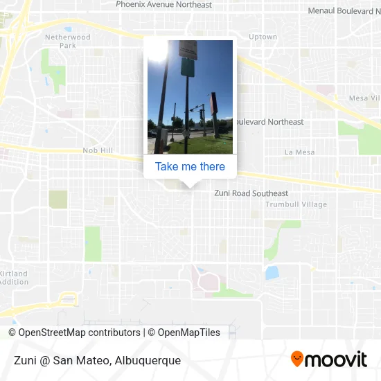 Mapa de Zuni @ San Mateo